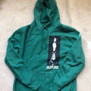 FA Worldwide “Pop Goes The Future” Hoodie - Forest Green - Size L